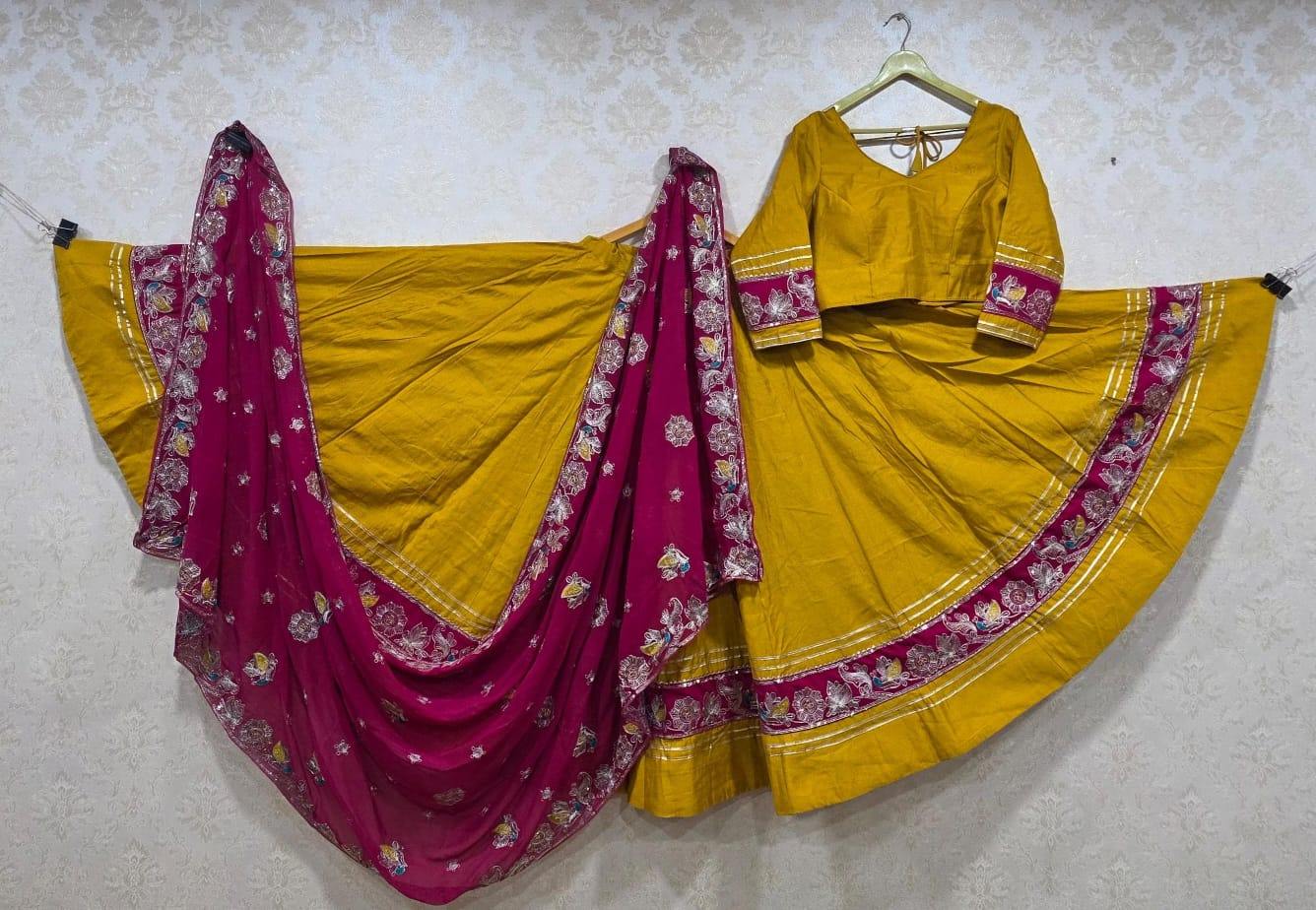 vintage royal chaniya choli set